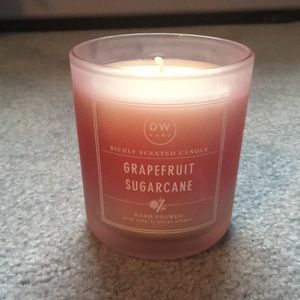 DW Home Grapefruit Sugarcane Single Wick Candle